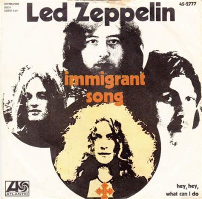 Immigrant Song - Led Zeppelin's thunderous anthem blends Viking mythology with electrifying hard rock riffs